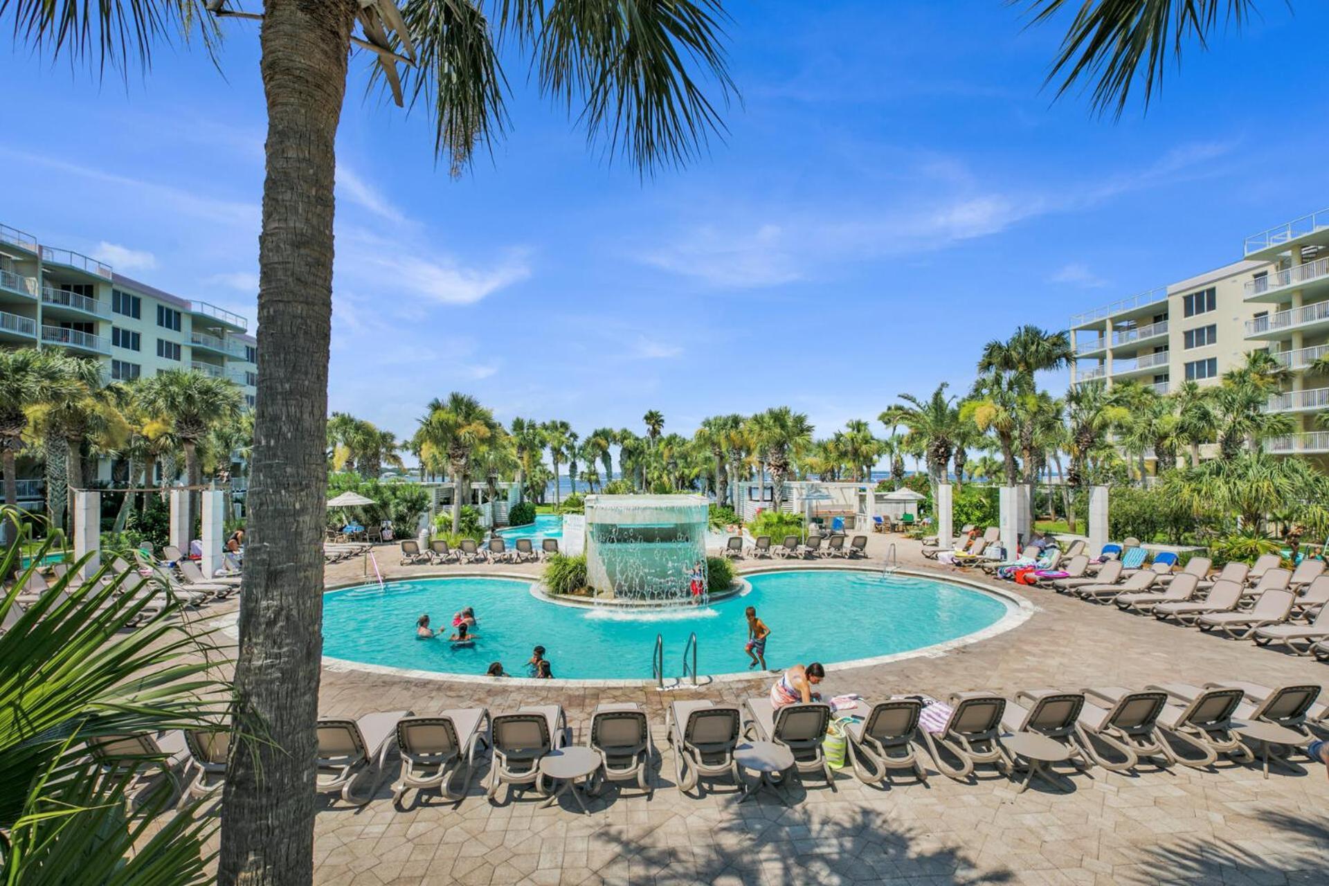 Destin West Gulfside Two Bedroom With Bunks!!! Lazy River!! Форт Уолтон Бич Экстерьер фото