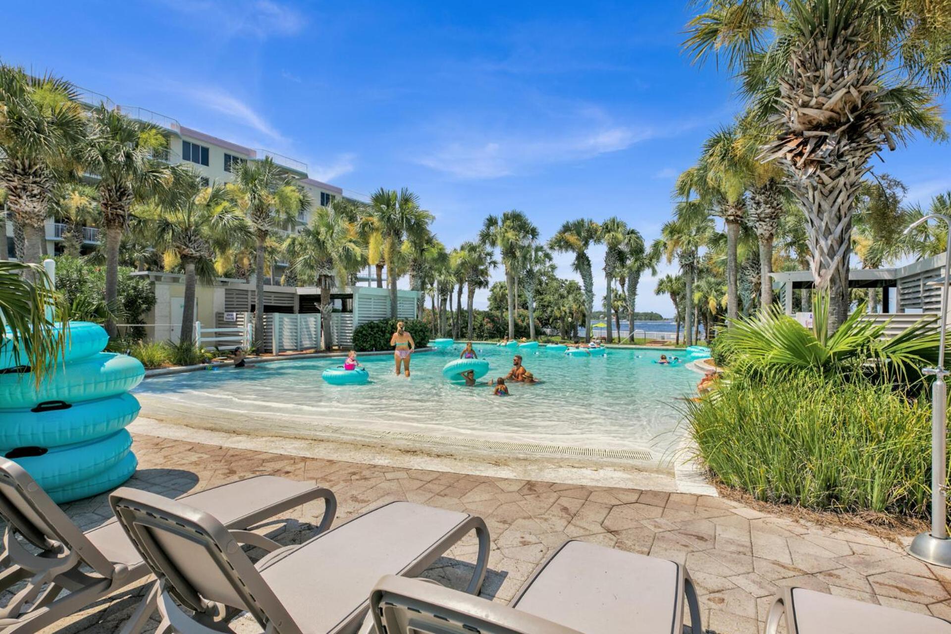 Destin West Gulfside Two Bedroom With Bunks!!! Lazy River!! Форт Уолтон Бич Экстерьер фото