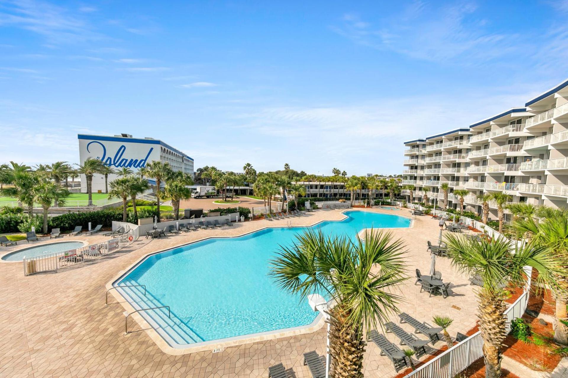 Destin West Gulfside Two Bedroom With Bunks!!! Lazy River!! Форт Уолтон Бич Экстерьер фото